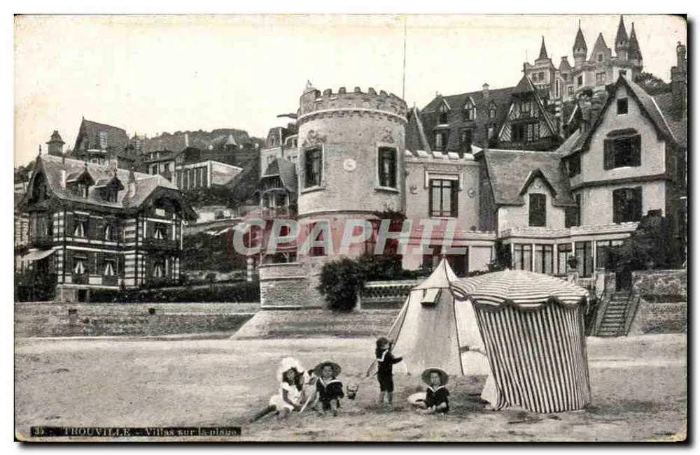 Trouville - Villen am Strand — Verlag L.Y. & Cie, n°35 - Vorderseite