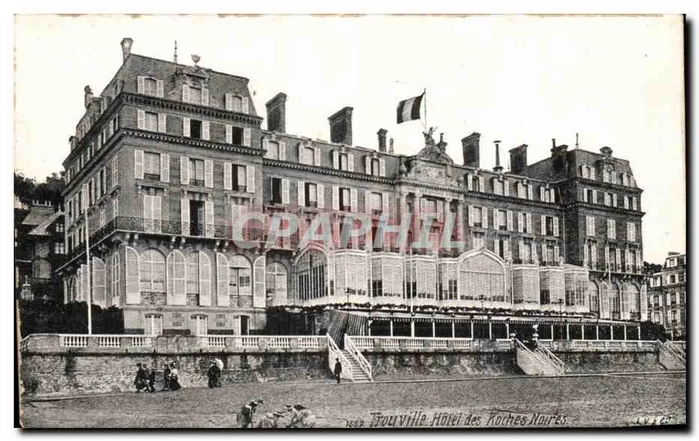 Trouville - Hotel das Rochas Negras — editor L.V. 765 - Frente