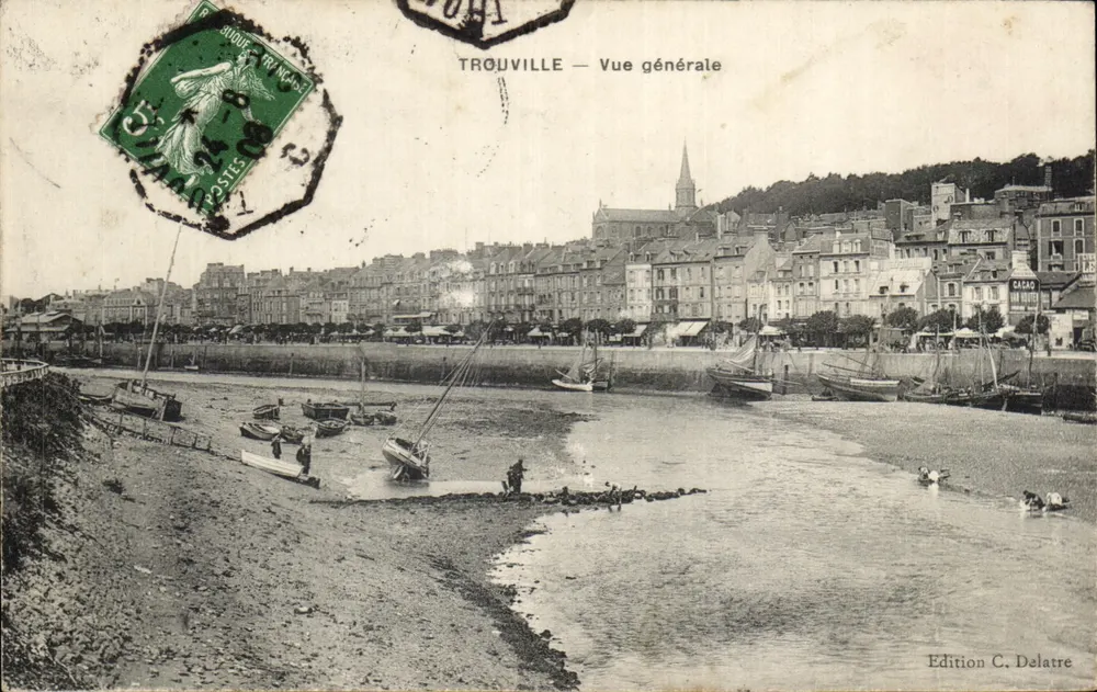 Trouville — Vista geral — Edição C. Delatre - Frente