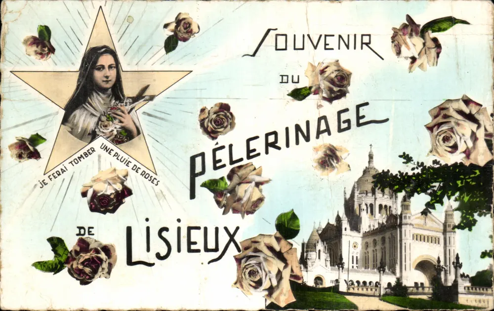 Peregrinação de Lisieux — Lembrete da peregrinação — Edições de Lisieux - Frente