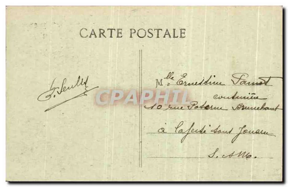 MARSEILLE - Rue de la République — Cinématographie — editor Z.7 - Verso