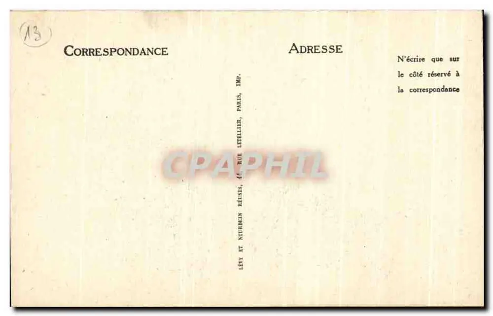 Aix-en-Provence — Hôtel de Peyronette (17. Jahrhundert) — Verlag Tavelle - Rückseite