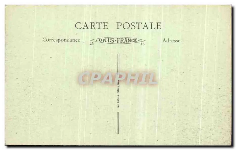 Ansicht des Puy-de-Dôme (Höhe 1465 m.) — L'Auvergne Illustrée, Nr. 9 — B. F. (Fotograf) - Rückseite