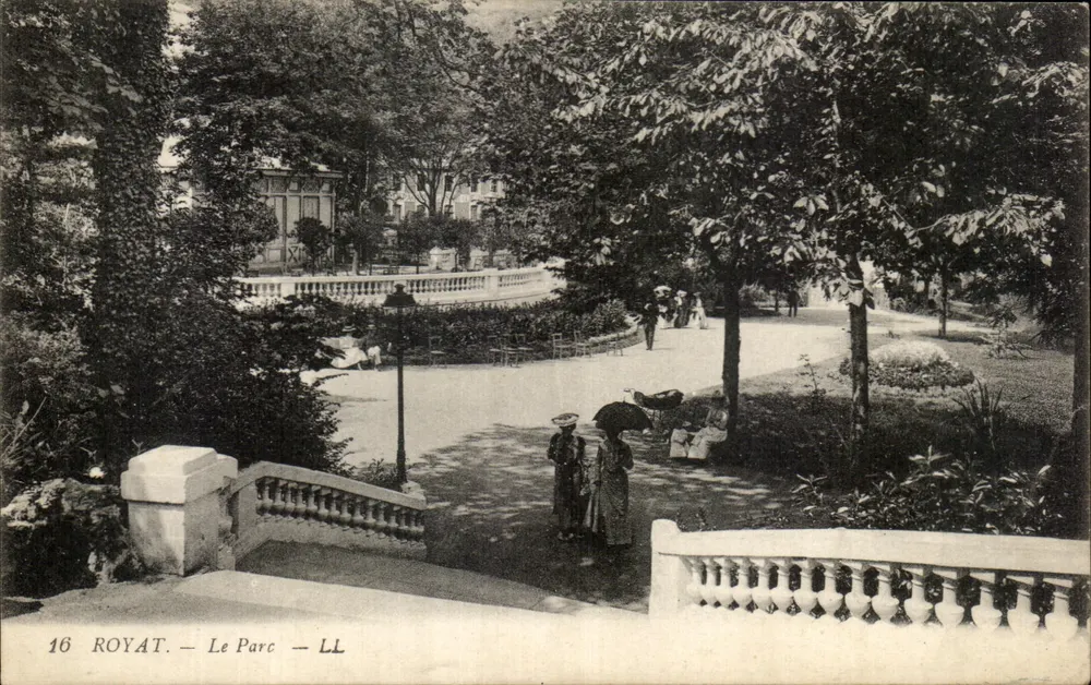 Royat — O Parque — LL - Frente