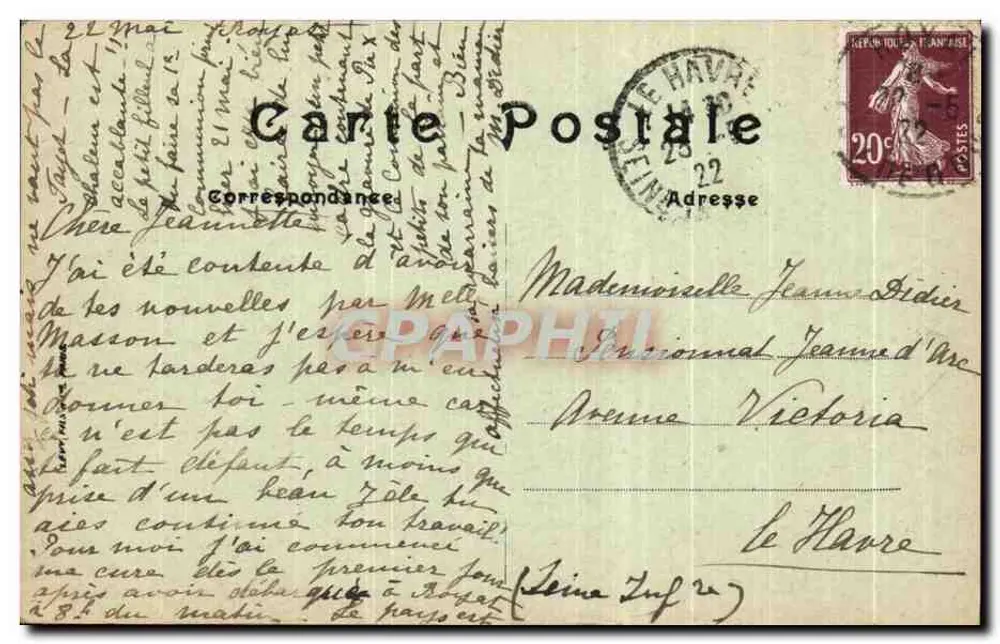 Royat — O Parque — LL - Verso