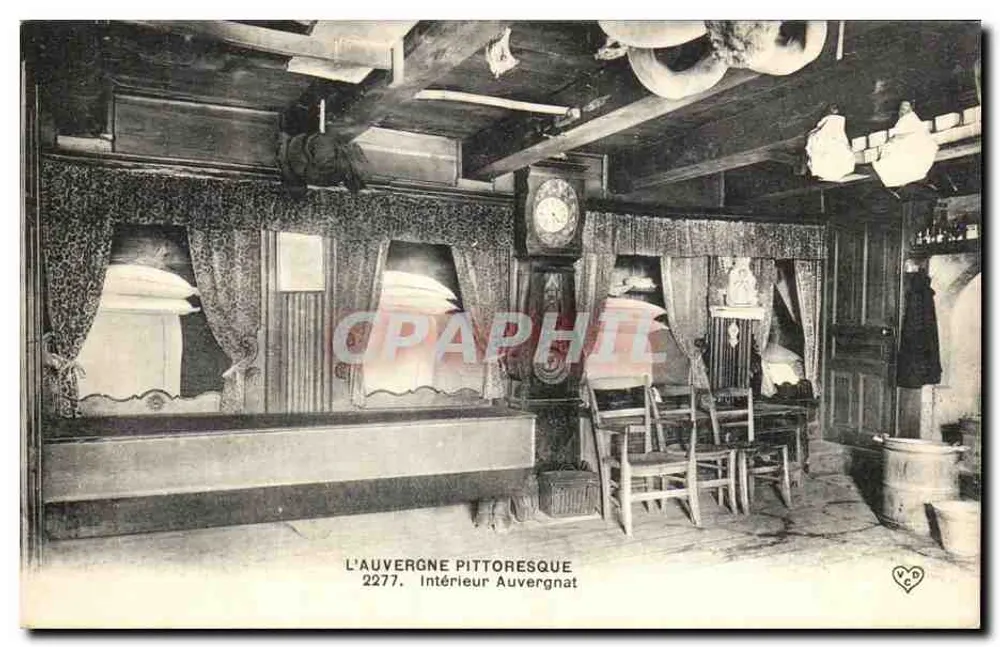 Auvergnat-Innenraum — Das pittoreske Auvergne — n°2277 - Vorderseite