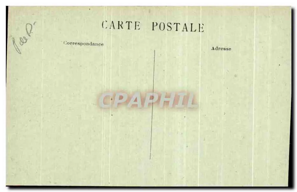 L’Auvergne Pittoresque — Het meer Pavin — uitgever L’Auvergne Pittoresque, nr. 2268 - Achterkant