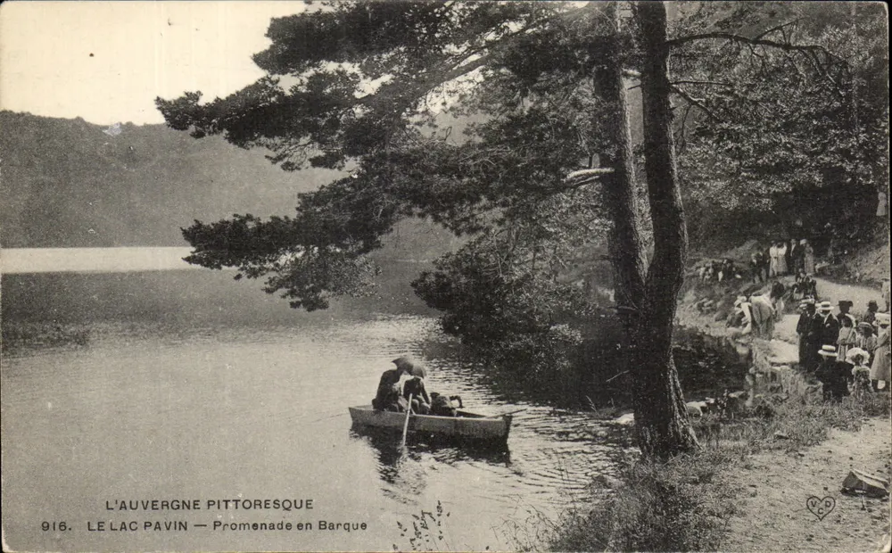 Pittorelle Auvergne — See Pavin — Bootsfahrt — n°916 - Vorderseite