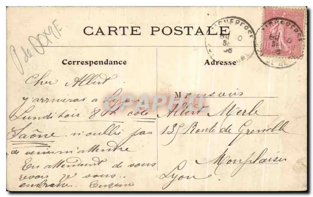Artonne — Panorama Artonne — CI Taddel - Rewers
