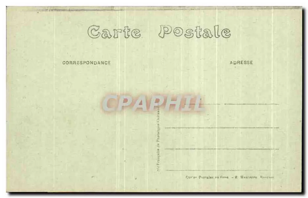 Bourges — Palais Jacques-Cœur — Kamin der Wachstube - Rückseite