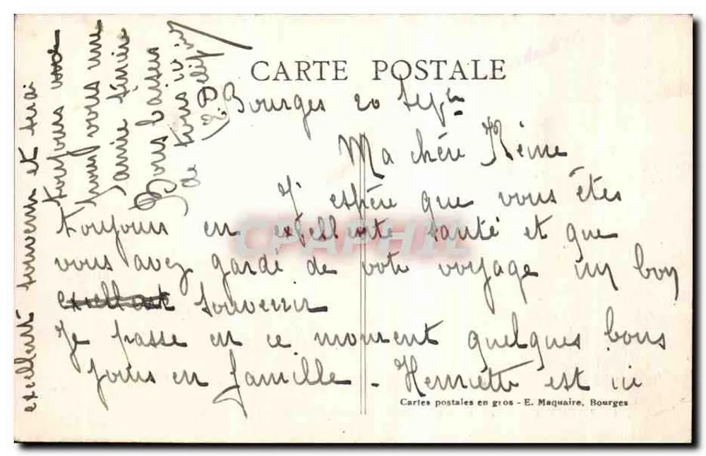 Bourges — Kathedrale — Hauptportal — Das letzte Gericht — Die Verdammten - Rückseite