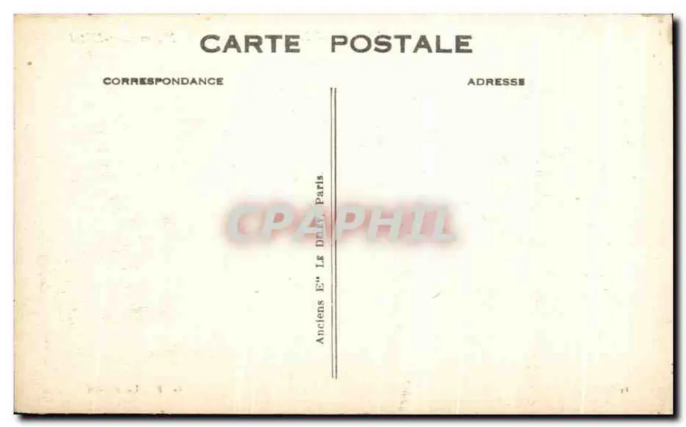 Deauville — Hotel Normandy — G. F., Le Havre - Verso
