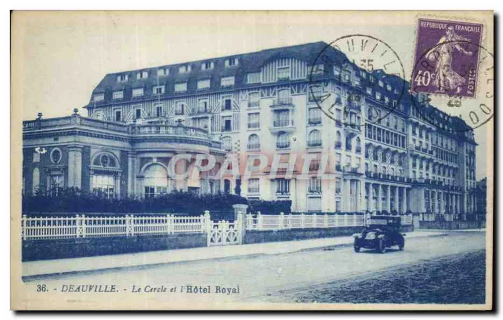 Deauville - Der Club und das Hotel Royal — G. Arnaud, Nr. 36 - Vorderseite