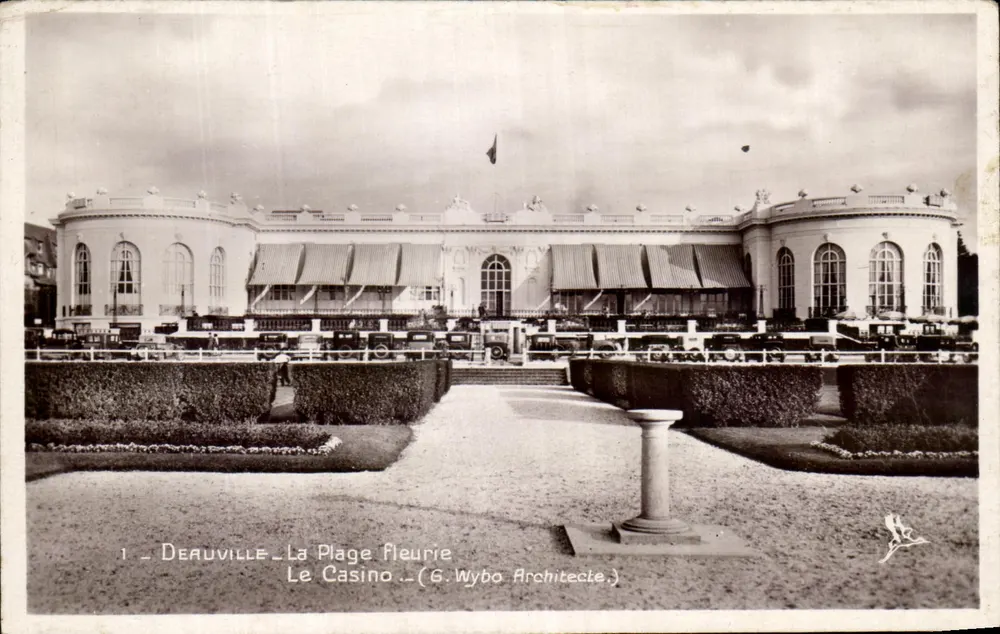 Deauville - Die Blütenstrände - Das Kasino (G. Wybo Architekt) - Vorderseite