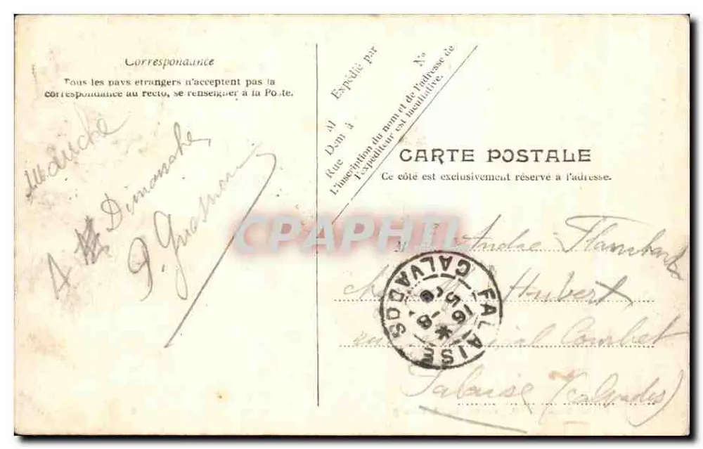 Cherbourg — O Casino — Edição Maison Ratti, Novidades, Cherbourg - Verso