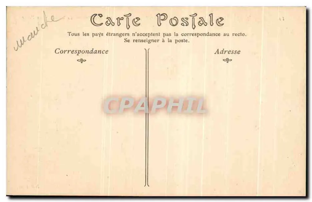 Cherbourg — O Casino e a Praia — Editor não identificado, n° 34 - Verso