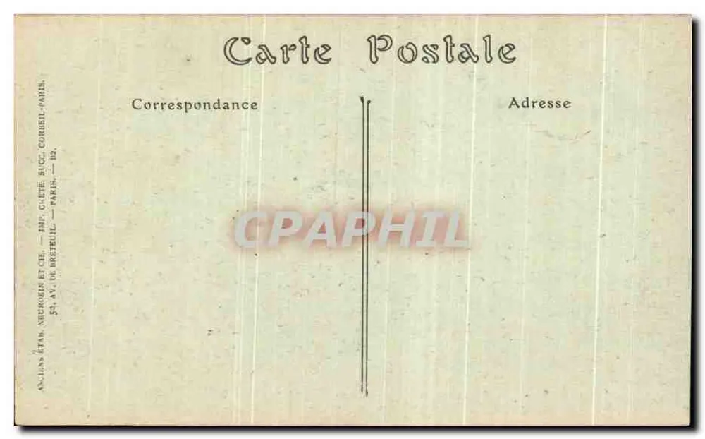 Cherbourg — Der Avant-Port und der Quai Caligny — JND Hot. - Rückseite