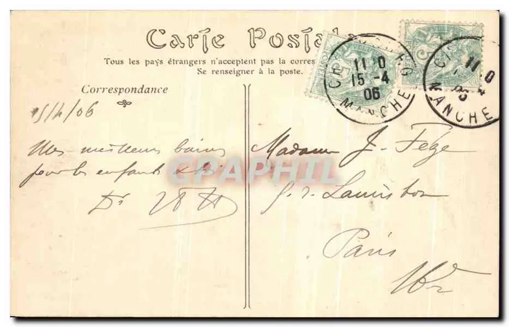 Cherbourg — O Forte do Roule — ND Phot - Verso