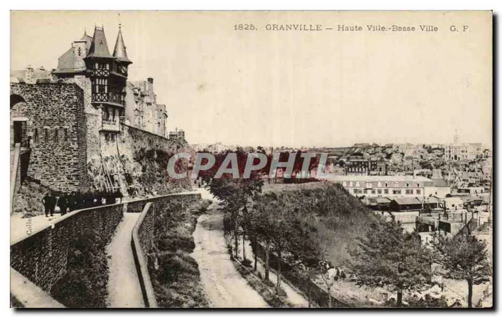 Granville — Oberstadt — Unterstadt — G. F. - Vorderseite