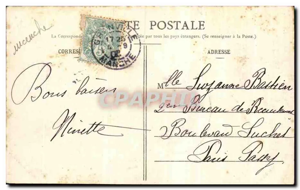 Granville - Alte Route nach Coutances und Klippen — Granon, Foto von Granville, Nr. 51 - Rückseite