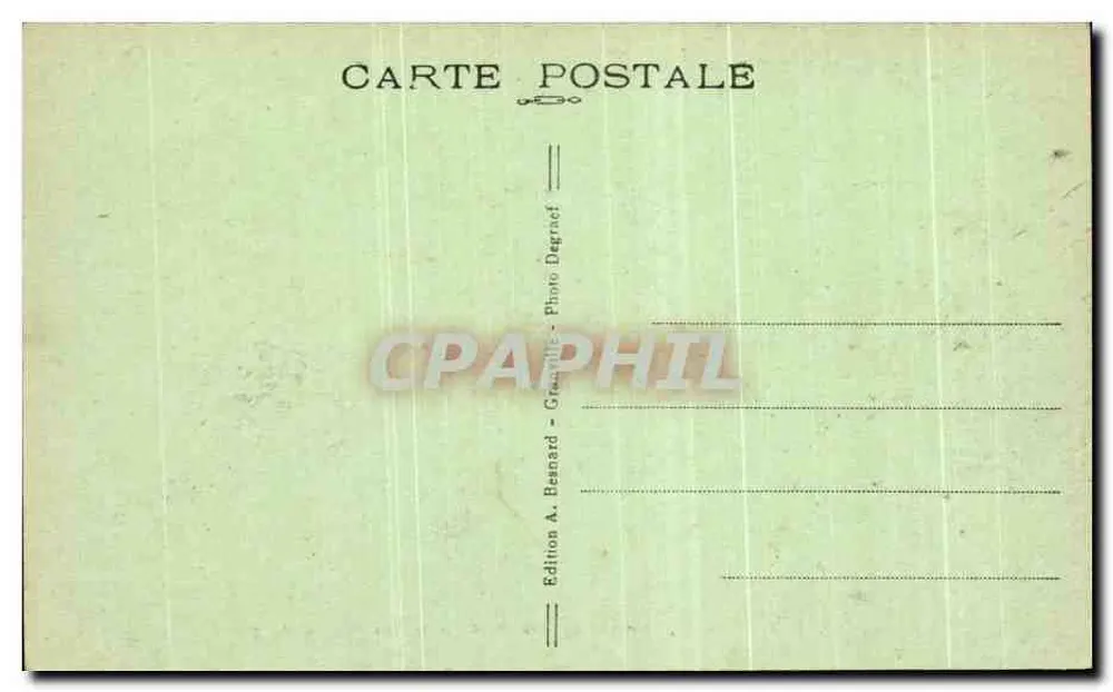 Granville — Le Normandy-Hôtel und die Straßen von Coutances — Edition A. Bernard - Rückseite