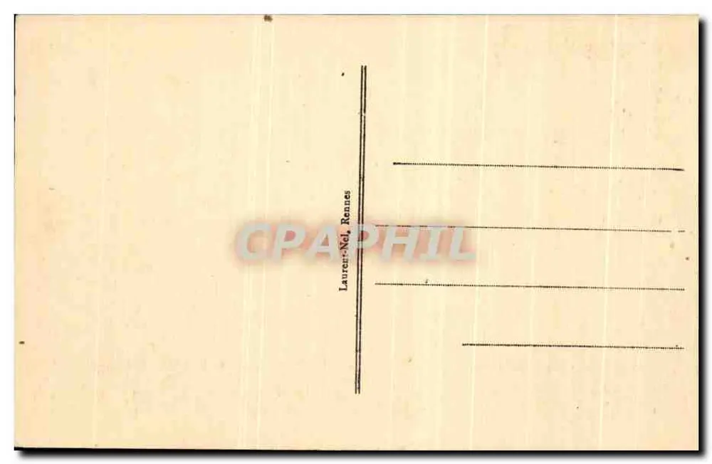 Granville - Die Strände und die Palaisées — Verlag Laurent-Nel, Rennes, Nr. 730 - Rückseite