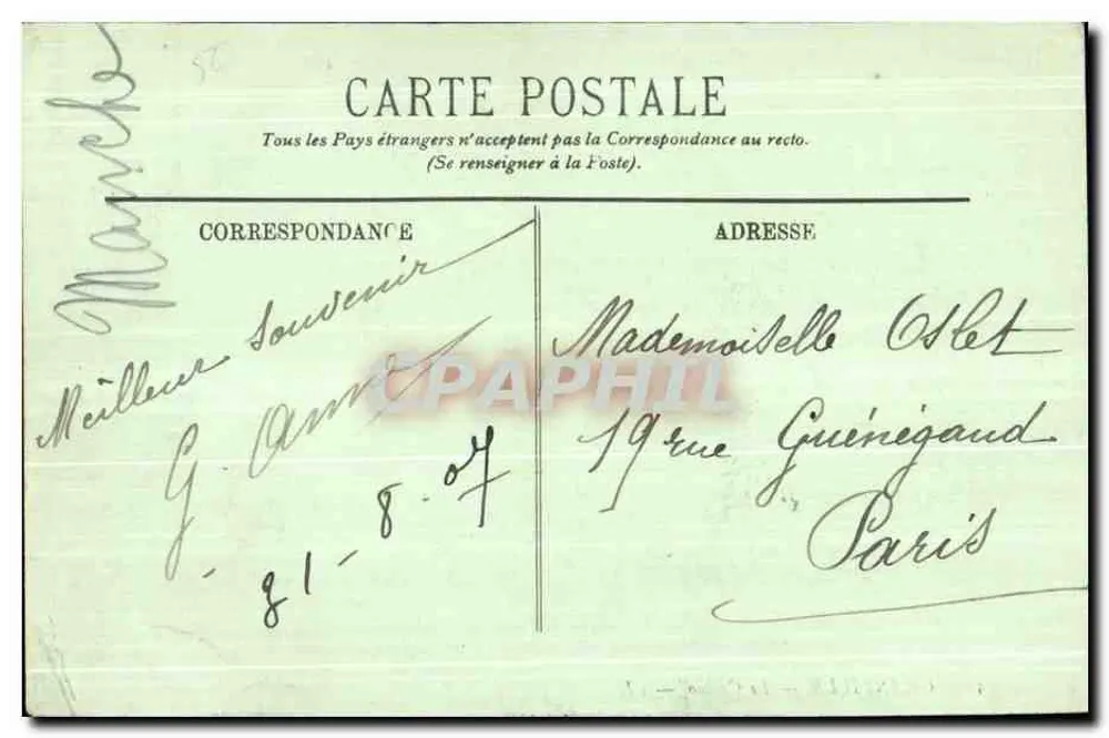 Granville — O Casino — LL - Verso