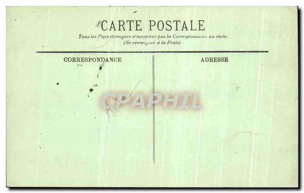 Bourges - Palast Jacques-Cœur - Eingangstor, Seite der Kapelle - L.L. - Rückseite