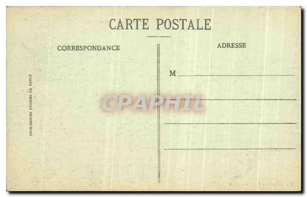 Bourges aus der Vogelperspektive — Der Garten des Rathauses — Edition Nouvelles Galeries, Bourges - Rückseite