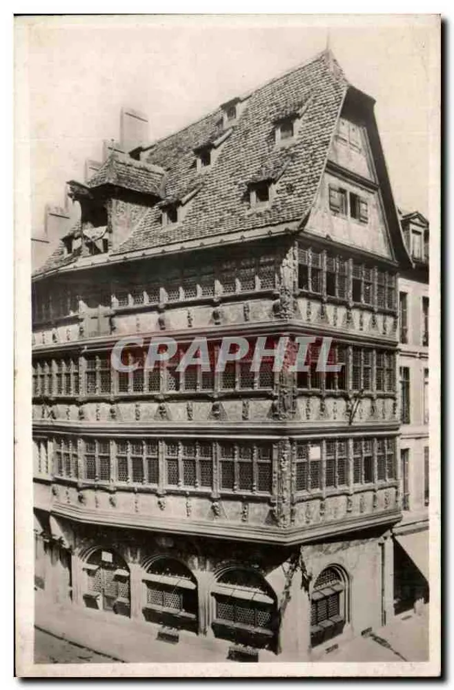 Casa Kammerzell — Strasbourg — Edição La Cigogne - Frente