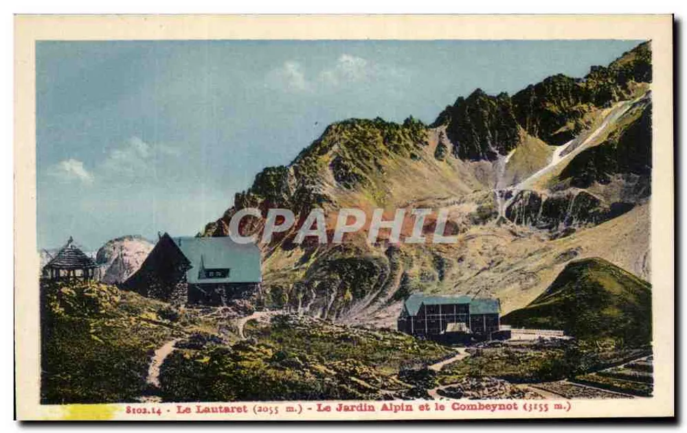 Le Lautaret (2055 m.) - Le Jardin Alpin et le Combeynot (1155 m.) — A. Haurlier, Grenoble - Vorderseite