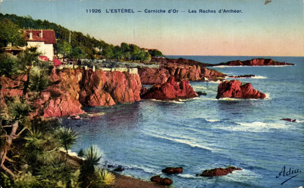 L'ESTÉREL — Corniche d'Or — Les Roches d'Anthéor — Adia, n°11926 - Awers