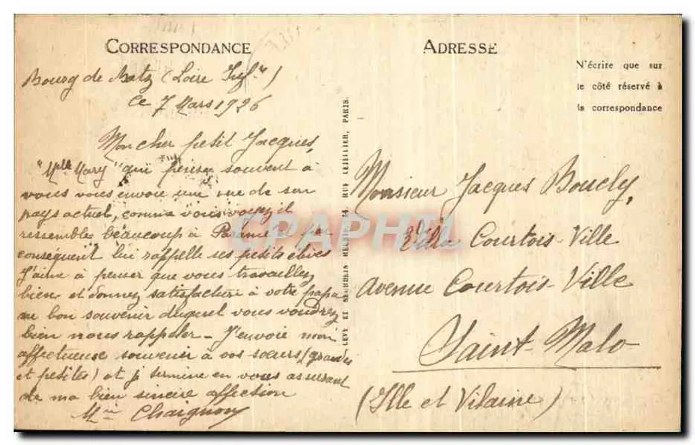 La Baule — As Villas da Praia — LL - Verso