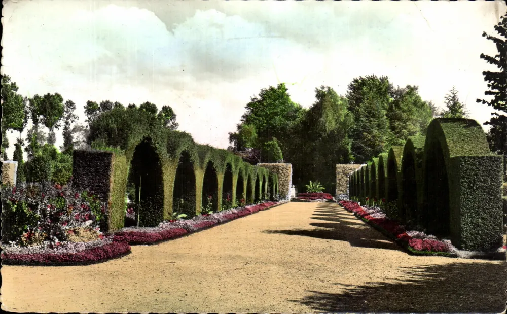 Jardin des Prés-Eichaux — Les Arcades — E. Maquaire, Verlag - Vorderseite