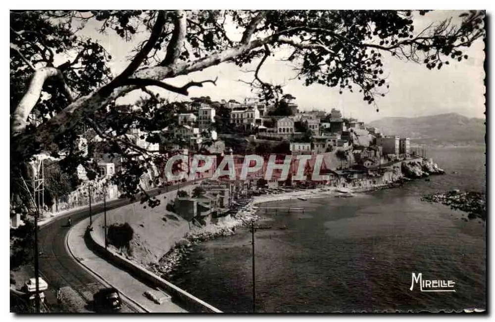 Mireille — Vista da Corniche — Editor Mireille, n° 36-40 - Frente