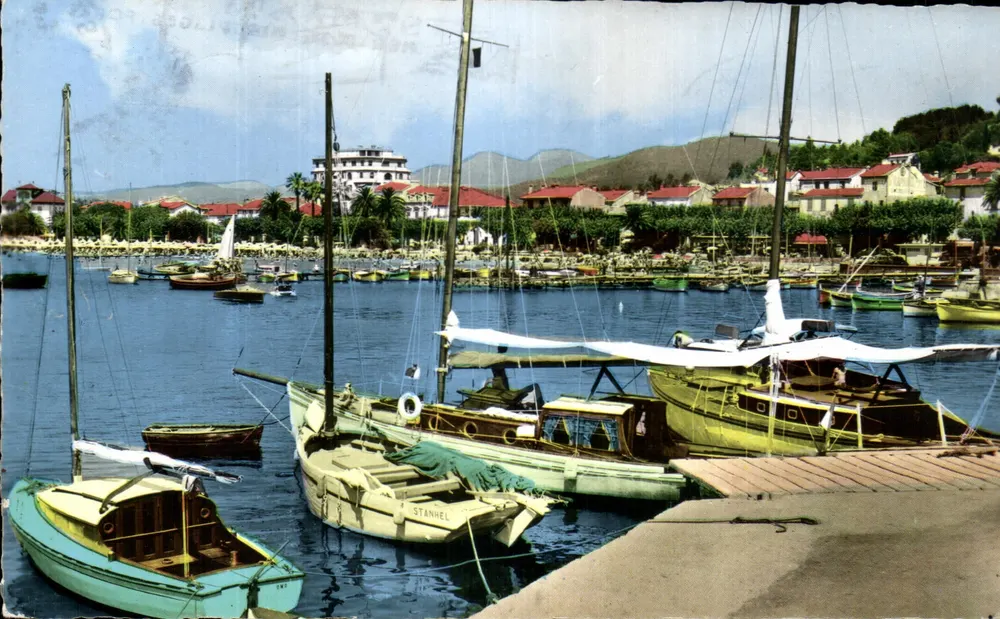 Der Hafen von Sainte-Maxime — Die Perle der Côte des Maures — Société Éditions de France, Matarelle - Vorderseite