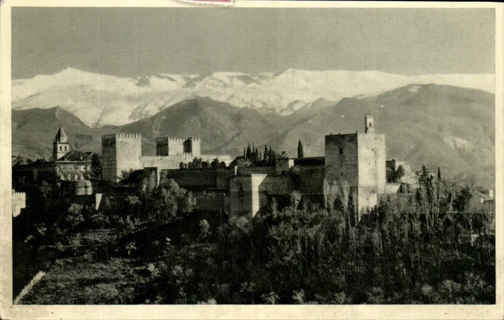 Alhambra en Sierra Nevada — Granada — uitgever ELMAR - Voorkant