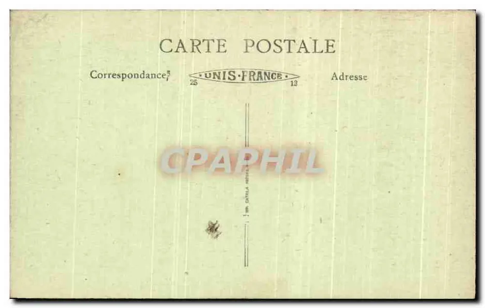 Igreja de Brou - O Coro — Arredores de Bourg — B.F. — n° 63 bis - Verso