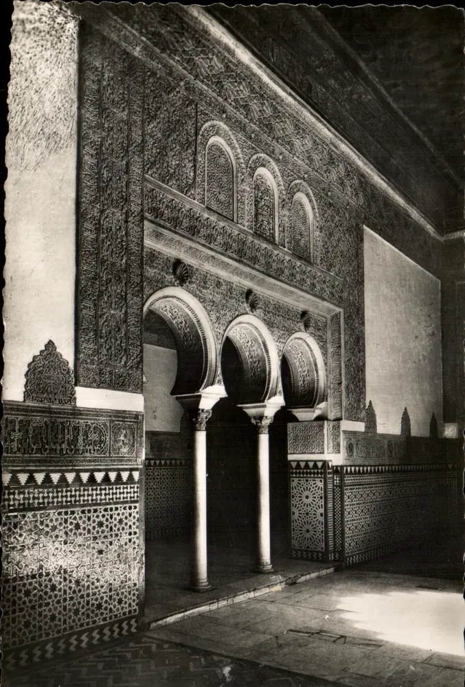 Alcázar der Christen — Schlafzimmer der Mauren — Detail - Vorderseite
