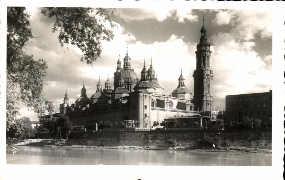 Zaragoza — Wallfahrtskirche 'El Pilar' — Falconat ARRIBAL - Vorderseite