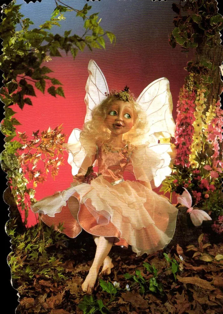 Fée dans un jardin — éditeur Efteling, série EFT, 15 - Recto