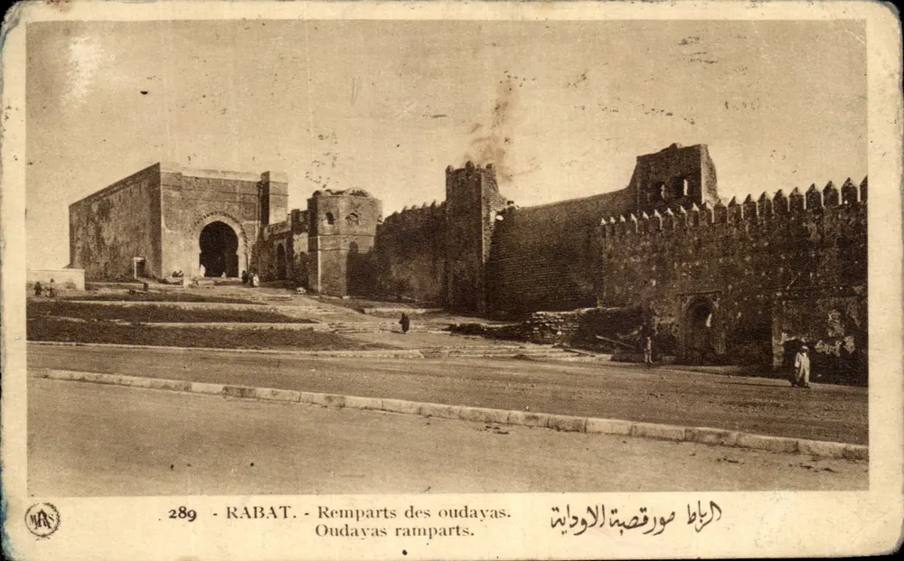 Rabat — Remparts d'Oudayas — éditeur M.A.S. n°289 - Vorderseite