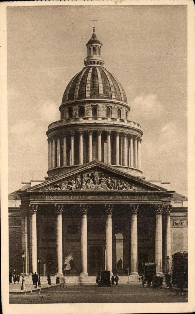 Het Panthéon — Parijs — Kunstuitgave YVON, Serie 16, n° 187 - Voorkant