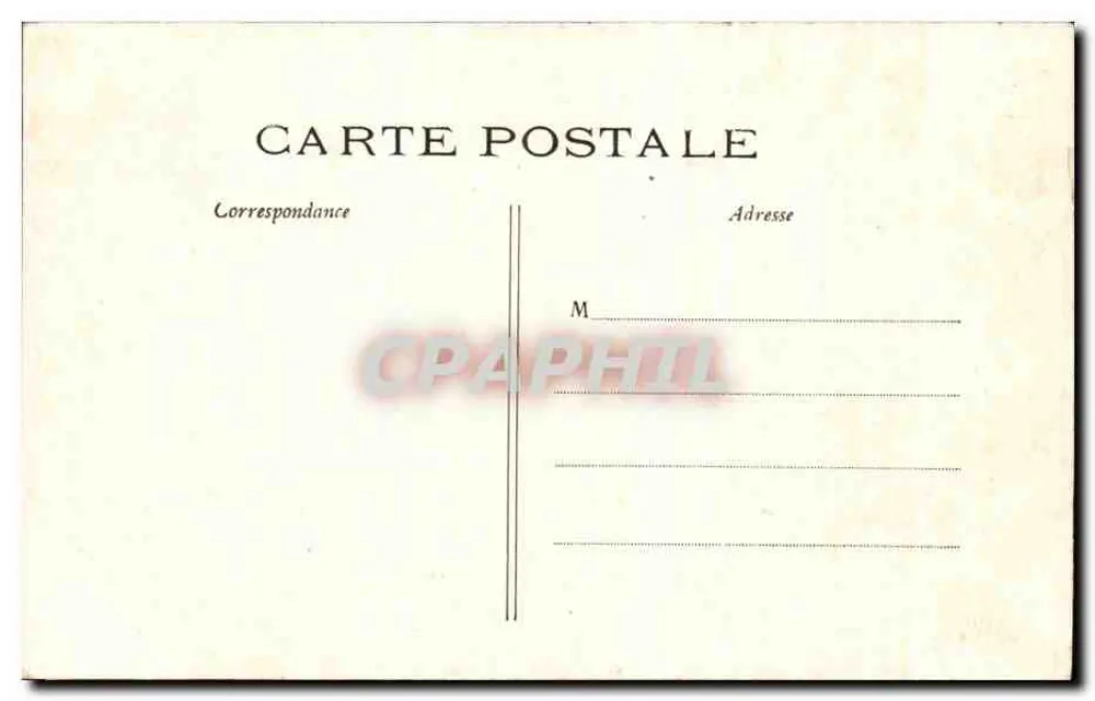 Paryż — Pomnik Gambetta — C.M. nr 293 - Rewers