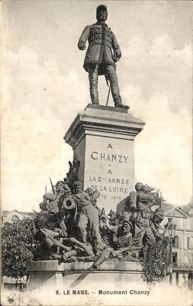 Monumento Chanzy — Le Mans — 8. LE MANS. — Monumento Chanzy - Frente