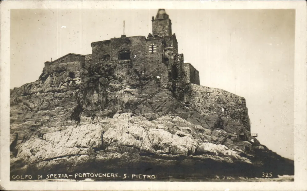 Golfo di Spezia - Portovenere - S. Pietro — unbekannter Verlag, Nr. 325 - Vorderseite