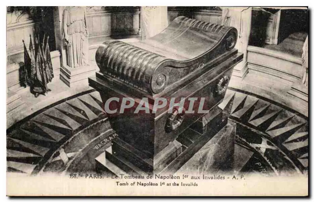 Paris - Das Grab von Napoleon I. in den Invaliden - A.P. - Wagram - Vorderseite