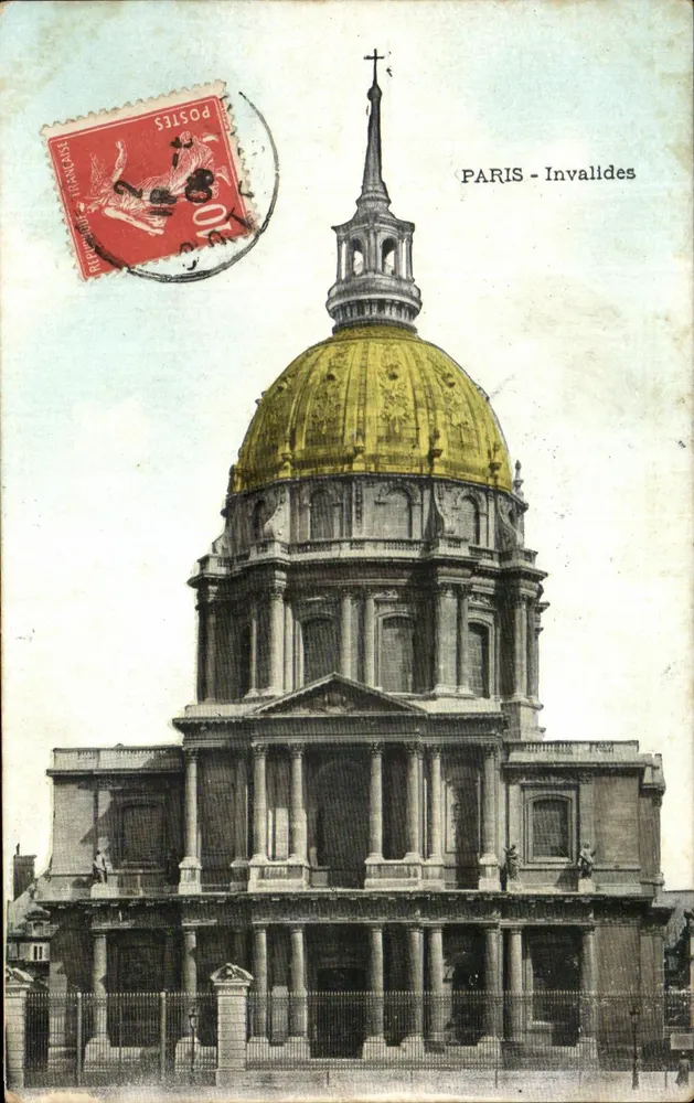 Paris - Invalides — editor desconhecido, número de série não visível - Frente