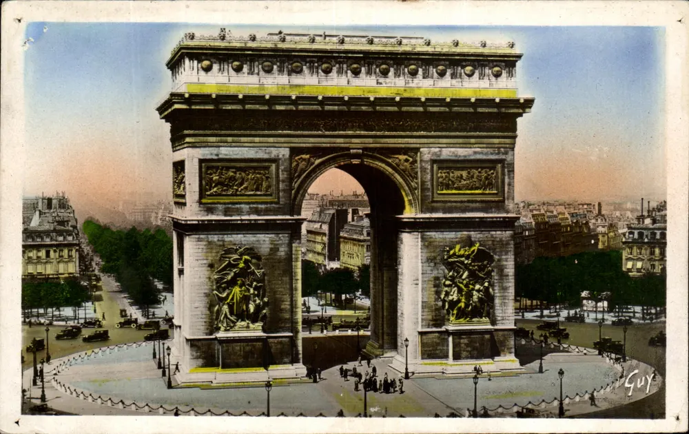 Arc de Triomphe — Paris — Verlag Guy - Vorderseite