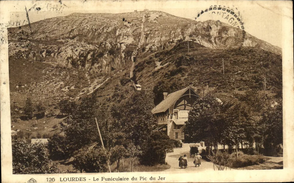 Lourdes — Le Funiculaire du Pic du Jer — éditeur Montagnes - Frente